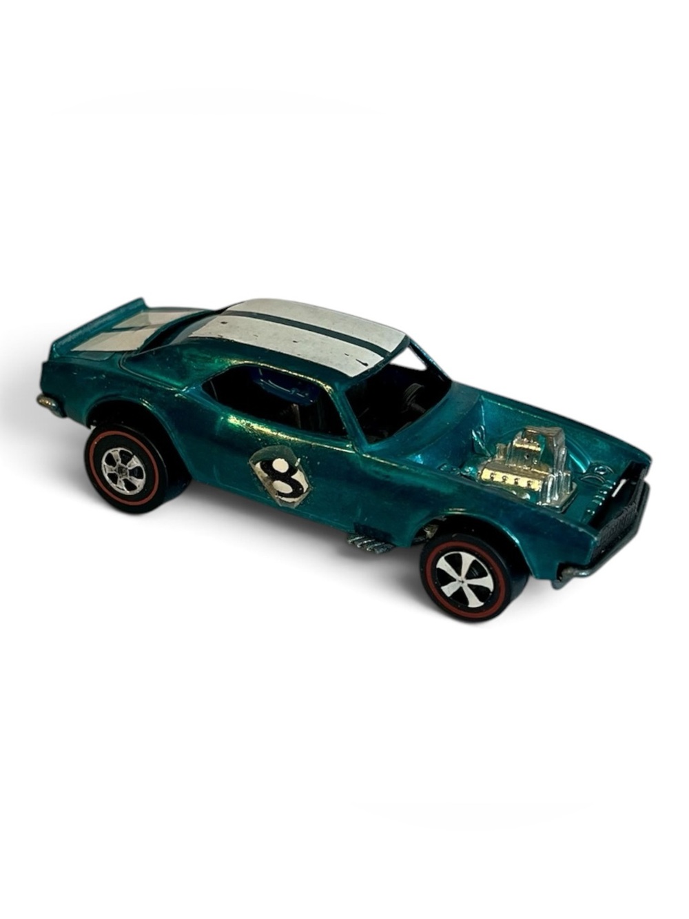 Hot Wheels Redline HEAVY CHEVY Aqua Hong Kong Dark Interior
